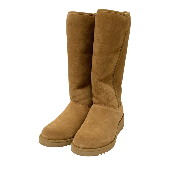 楽天市場】【中古】UGG ムートンロングブーツ 1013429 ブラウン サイズ  