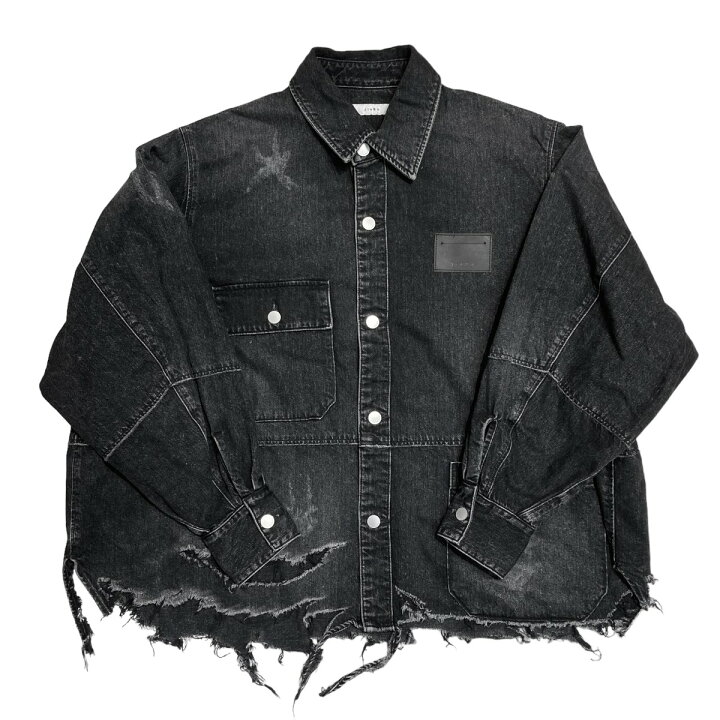 楽天市場】【中古】Jieda DAMAGE OVER DENIM SHIRT デニムジャケット 