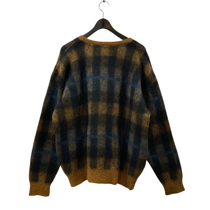 楽天市場】【中古】stein 22SS KID MOHAIR CARDIGAN ブロックチェック 