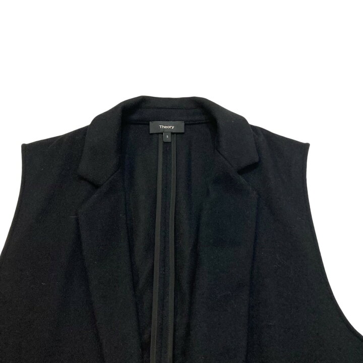 楽天市場】【中古】theory ジレ 01-0402600-050-902 ブラック サイズ  