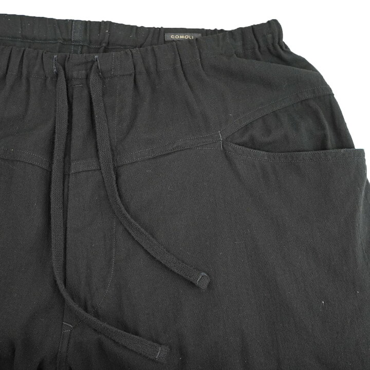 楽天市場】【中古】COMOLI 24SS オックス ドローストリングパンツ 
