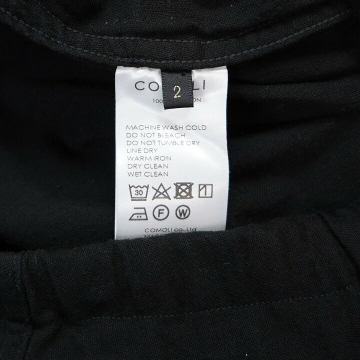 楽天市場】【中古】COMOLI 24SS オックス ドローストリングパンツ 