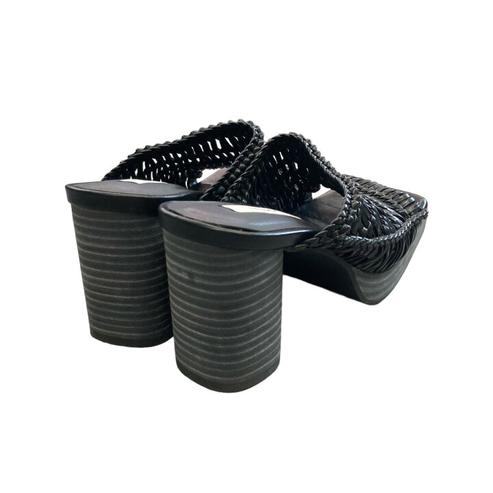 楽天市場】【中古】AMERI FAKE LEATHER BRAIDED SANDAL スクエアトゥ 