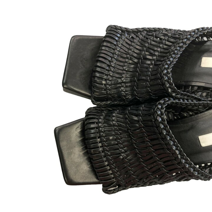 楽天市場】【中古】AMERIFAKE LEATHER BRAIDED SANDAL スクエアトゥ 