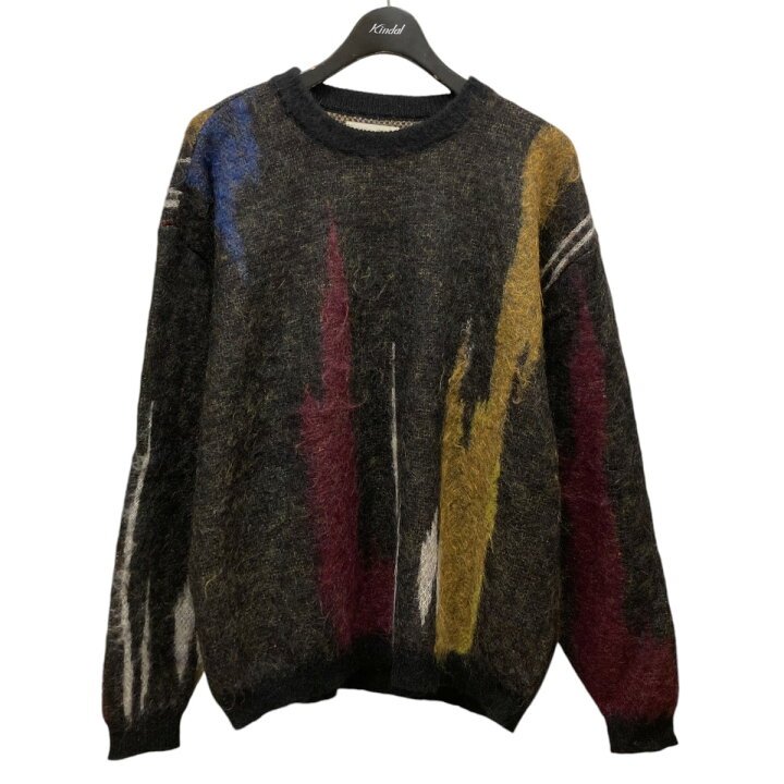 楽天市場】【中古】YOKE 22AW STILL JACQUARD CREWNECK モヘアニット 