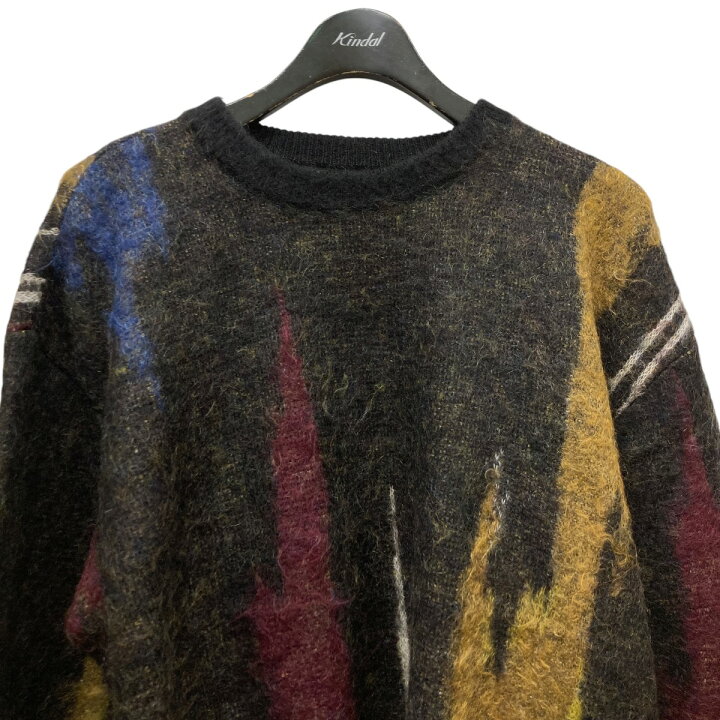 楽天市場】【中古】YOKE 22AW STILL JACQUARD CREWNECK モヘアニット 