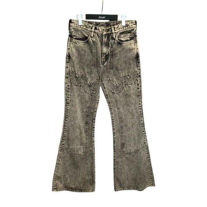 楽天市場】【中古】SUGARHILL 24SS ACID WASHED MODERN WESTERN FLARED 