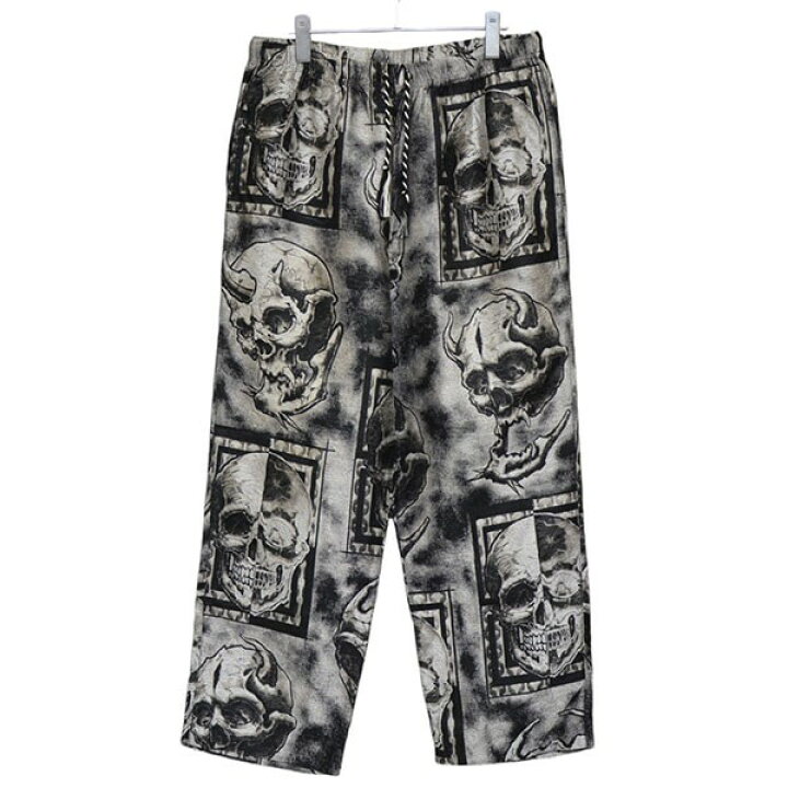 楽天市場】【中古】WACKO MARIA×56 TATOO STUDIO EASY PANTS スカル柄 