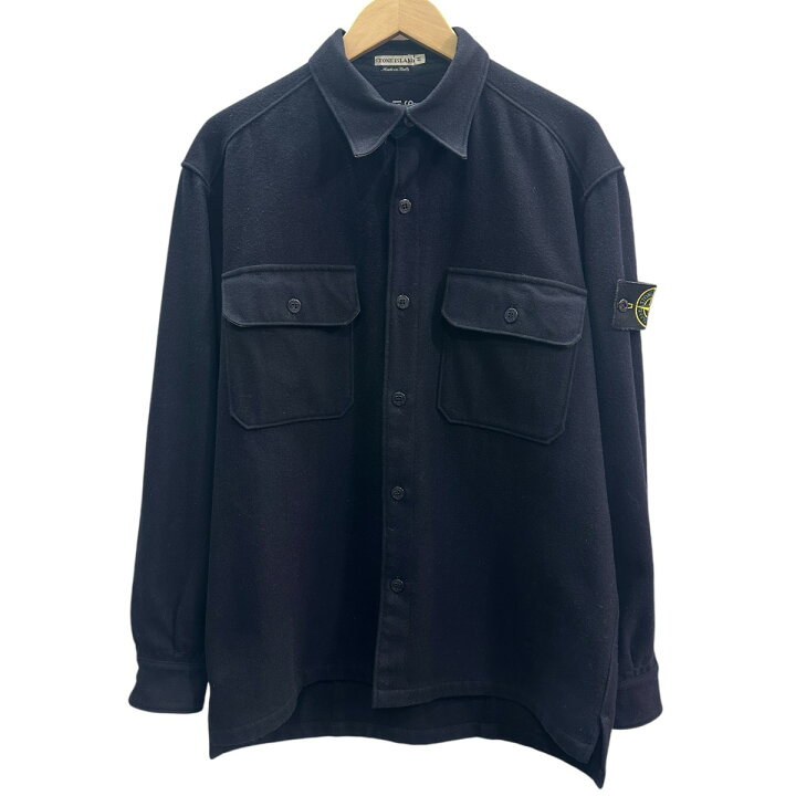 楽天市場】【中古】STONE ISLAND 95AW／ 995-6 wool overshirt ウール