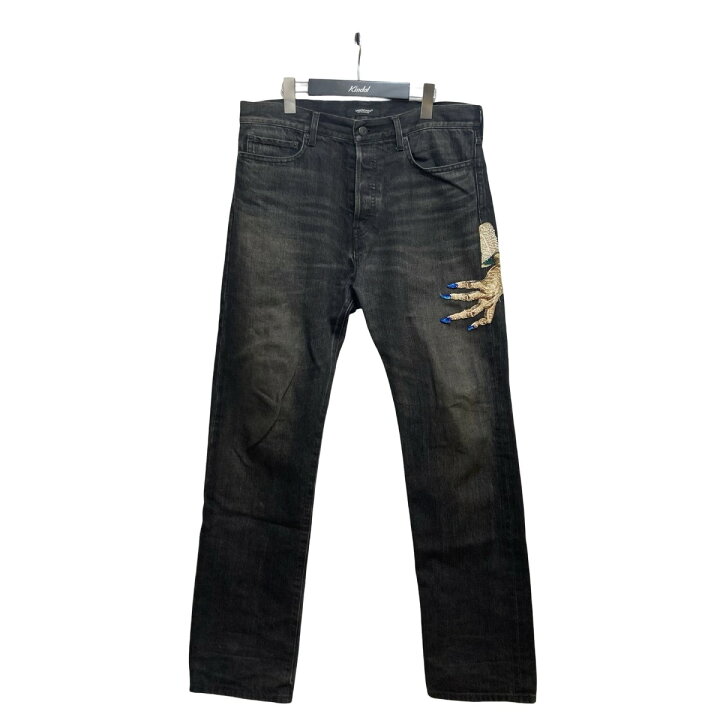 楽天市場】【中古】UNDERCOVER 23AW ビーズ刺繍デニムパンツ UC2C4509  