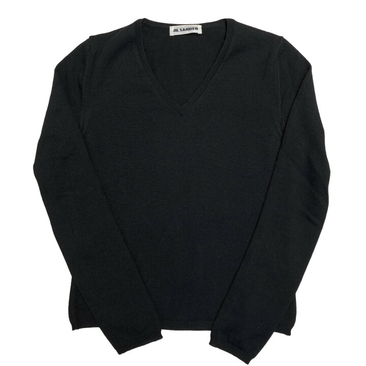 楽天市場】【中古】JIL SANDER サンフレール期 Vネックニット V Neck  