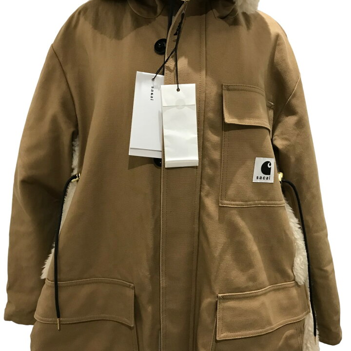 楽天市場】【中古】sacai×CARHARTT WIP 切替コート 23-06740 ｢Women