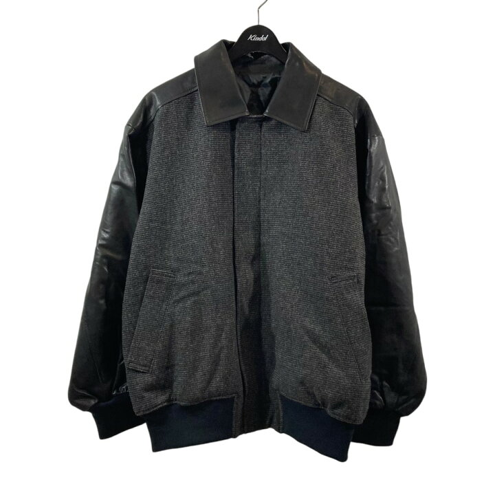 楽天市場】【中古】stein 24SS LEATHER COMBINATION STUDIUM JACKET 