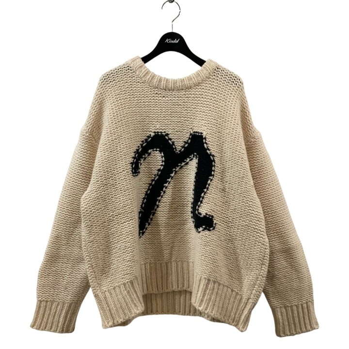 楽天市場】【中古】NKNIT 23AW n logo KINT ロゴニットセーター 