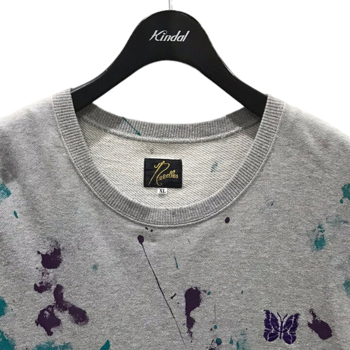 楽天市場】【中古】Needles ペイント加工フレンチスリーブスウェット 
