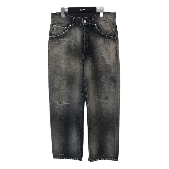 楽天市場】【中古】ANCELLM 24AW 「P DAMAGE DENIM STRAIGHT 5P PANTS 
