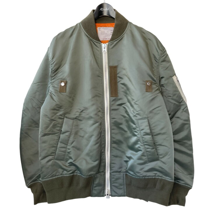 楽天市場】【中古】sacai Nylon Twill Blouson MA-1ジャケット scm-051 
