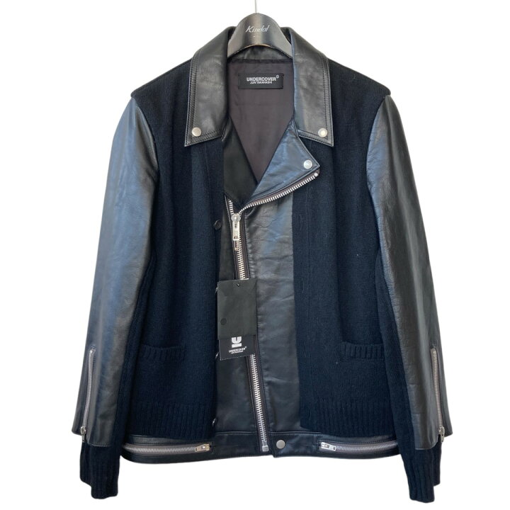 楽天市場】【中古】UNDERCOVER KN カーデ MIX ライダースジャケット 
