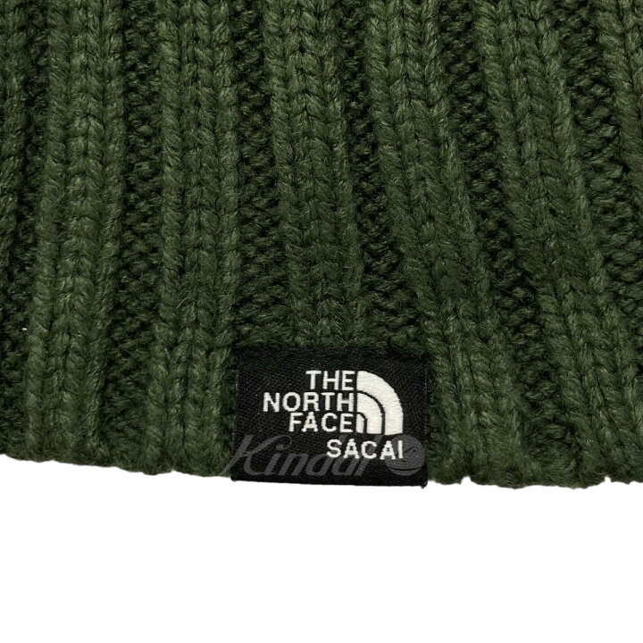 楽天市場】【中古】sacai ×THE NORTH FACE ニットキャップ NF0A3L7Z 