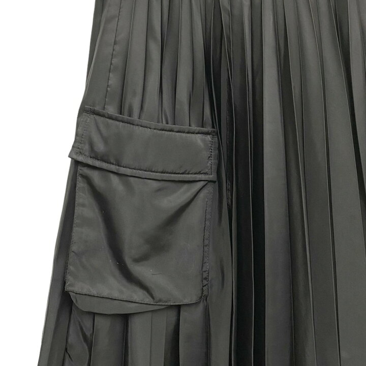 楽天市場】【中古】sacai 24SS Nylon Twill Skirt PLEATSプリーツ 