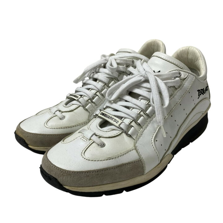 楽天市場】【中古】DSQUARED2 スニーカー ホワイト サイズ：41 1/2  