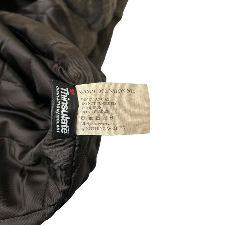 楽天市場】【中古】NOTHING WRITTEN ウールコート ブラウン 【260924 