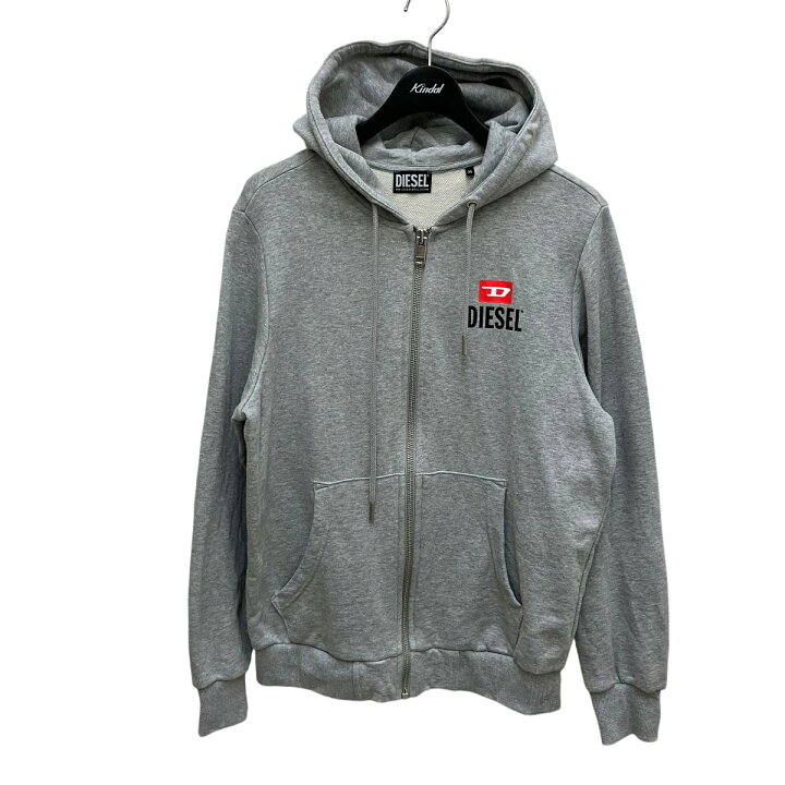 楽天市場】【中古】DIESELジップアップパーカー グレー サイズ：M  