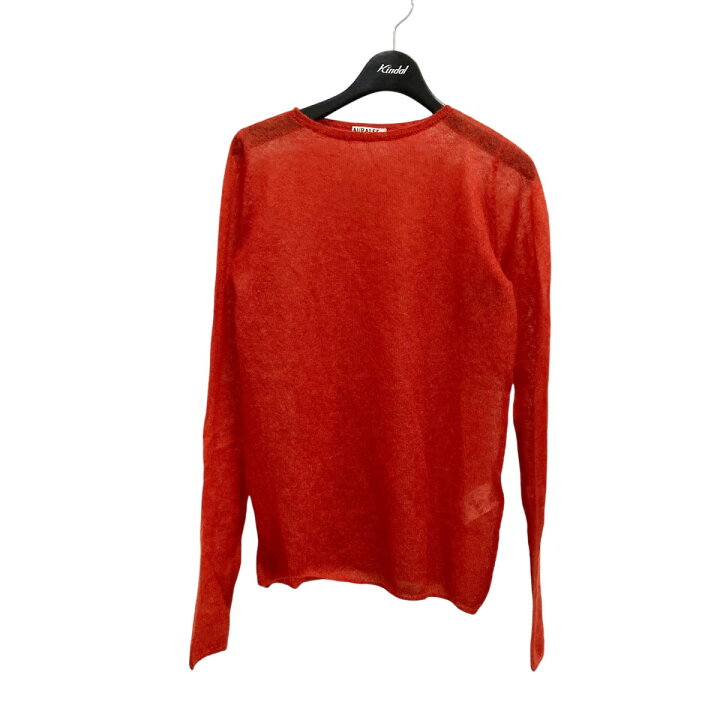 楽天市場】【中古】AURALEE KID MOHAIR SHEER KNIT BOAT NECK P／O 