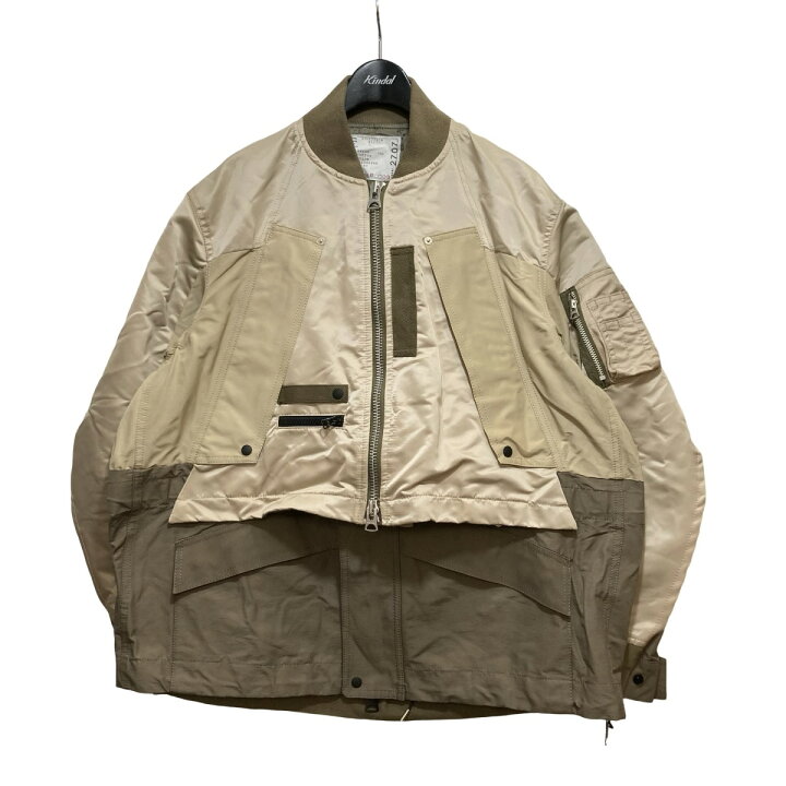楽天市場】【中古】sacai 22SS ナイロンツイルブルゾン 22-02707M