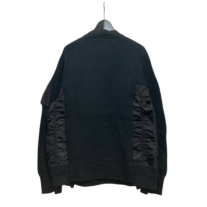 楽天市場】【中古】sacai スポンジスウェット SCM-032 ブラック サイズ 