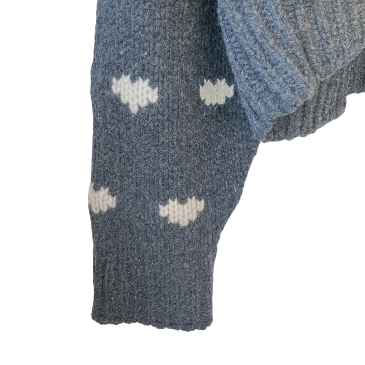 楽天市場】【中古】NKNITハート柄 ニットセーター NKNIT22AW-009-1  