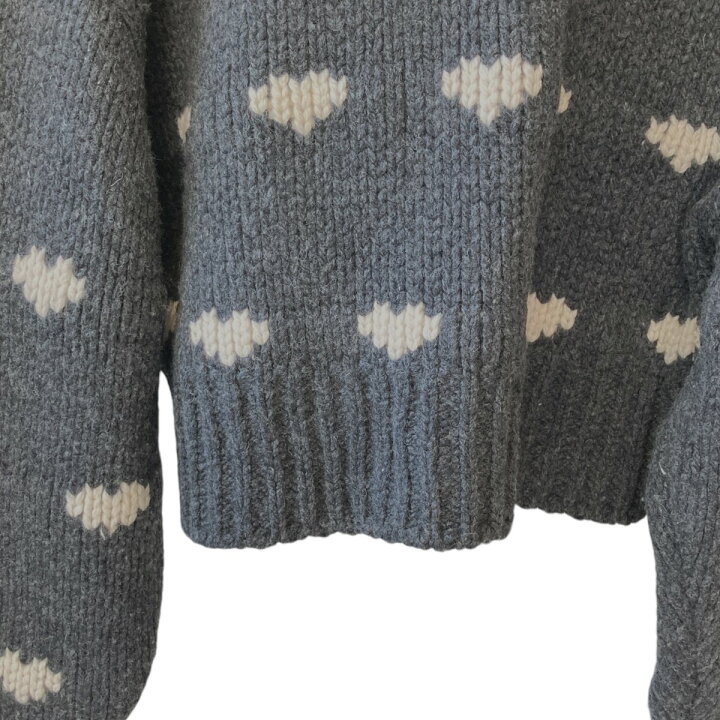 楽天市場】【中古】NKNITハート柄 ニットセーター NKNIT22AW-009-1 