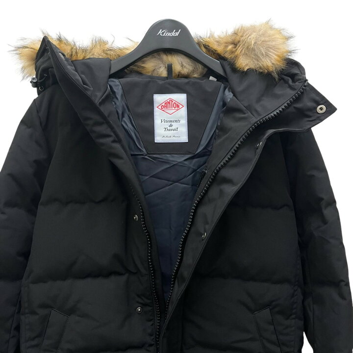 楽天市場】【中古】DANTON ダウンコート FA32-115-02 ブラック サイズ 