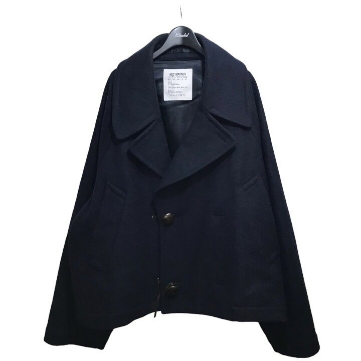楽天市場】【中古】Hed Mayner 20AW 「CROPPED PEA COAT」 ウールp  