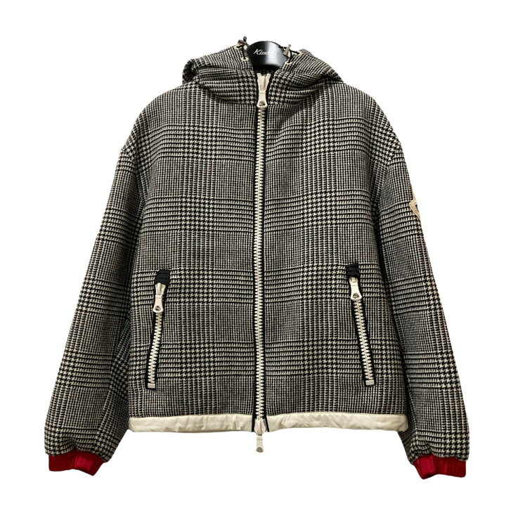 楽天市場】【中古】MONCLER×AMI JEREMIE 千鳥柄 ダウンジャケット 