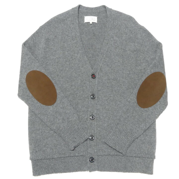 楽天市場】【中古】Maison Margiela 21AW エルボーパッチウールニット  