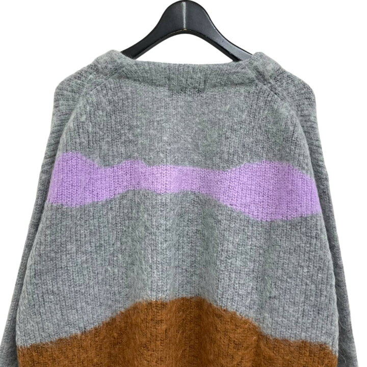楽天市場】【中古】soduk drawing knit cardigan カーディガン グレー  