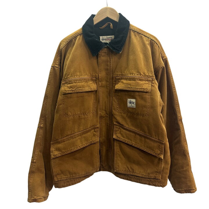 楽天市場】【中古】stussy SHOP JACKET WASHED CANVAS ジャケット  