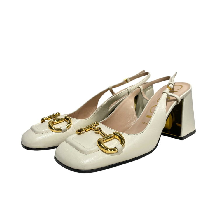 楽天市場】【中古】GUCCI 643892 ホースビット スクエアトゥ 