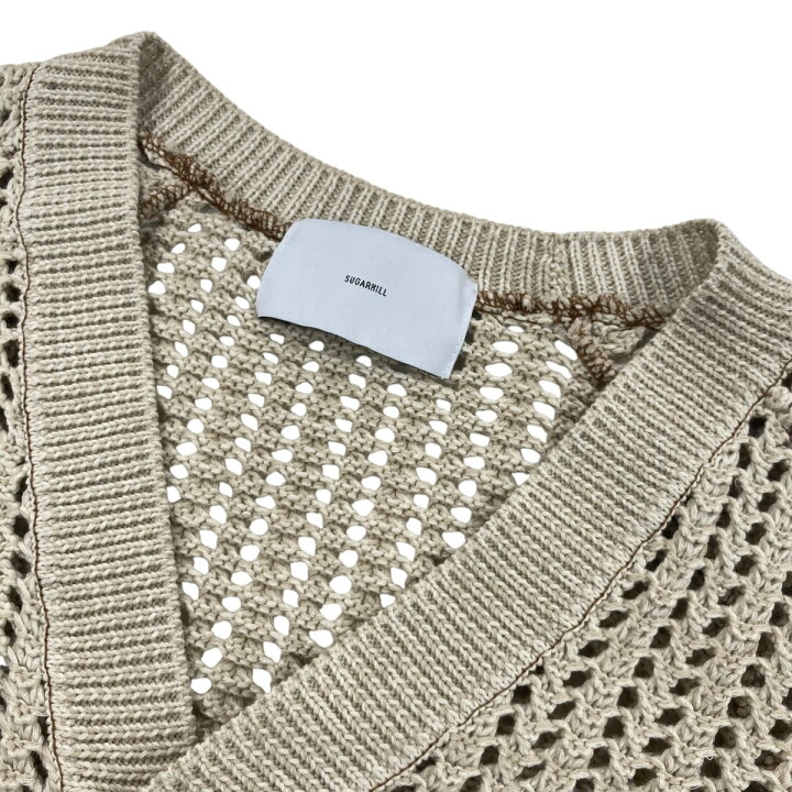 楽天市場】【中古】SUGARHILL 24SS COTTON KNIT CARDIGAN カーディガン 