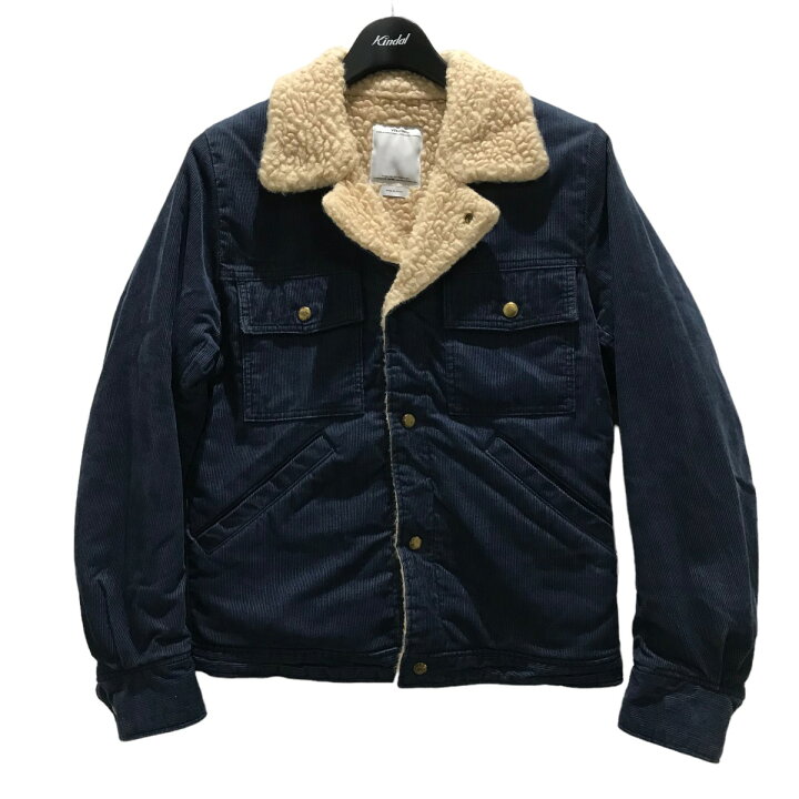 楽天市場】【中古】VISVIM ボアジャケット 0113205013023 ブルー 