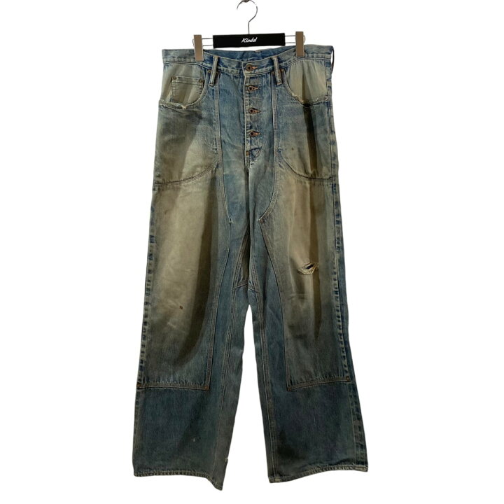 楽天市場】【中古】SUGARHILL 22SS × UNUSED FADED DOUBLE KNEE DENIM 