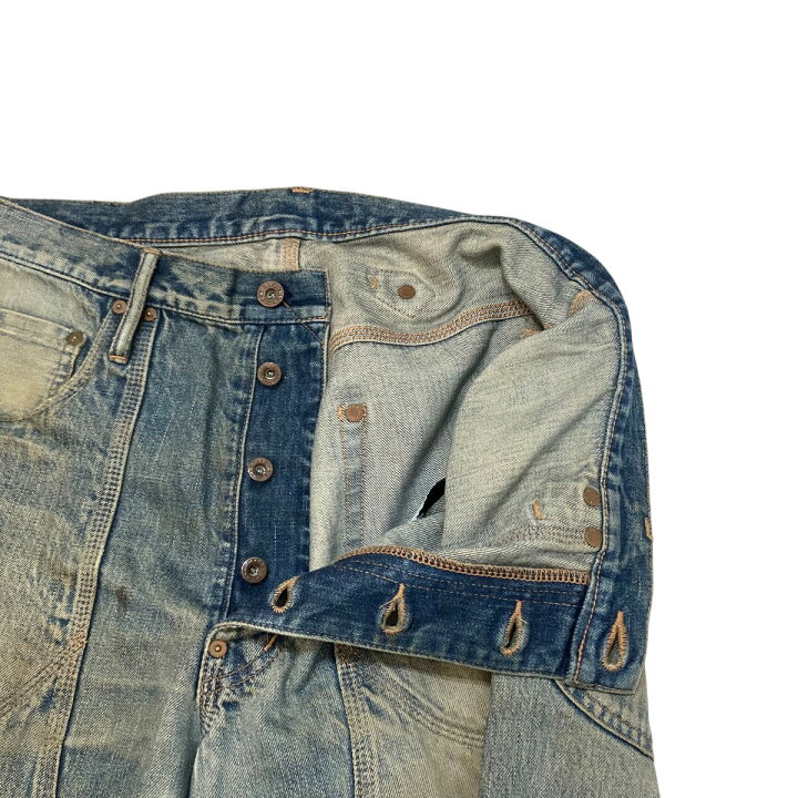楽天市場】【中古】SUGARHILL 22SS × UNUSED FADED DOUBLE KNEE DENIM 