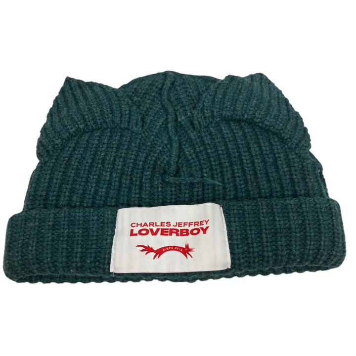 楽天市場】【中古】CHARLES JEFFREY LOVERBOYニットキャップ グリーン 