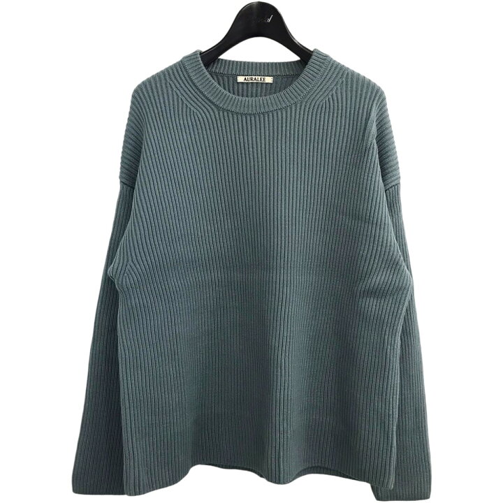 楽天市場】【中古】AURALEE 18AW 「SUPER FINE WOOL RIB KNIT BIG P O 