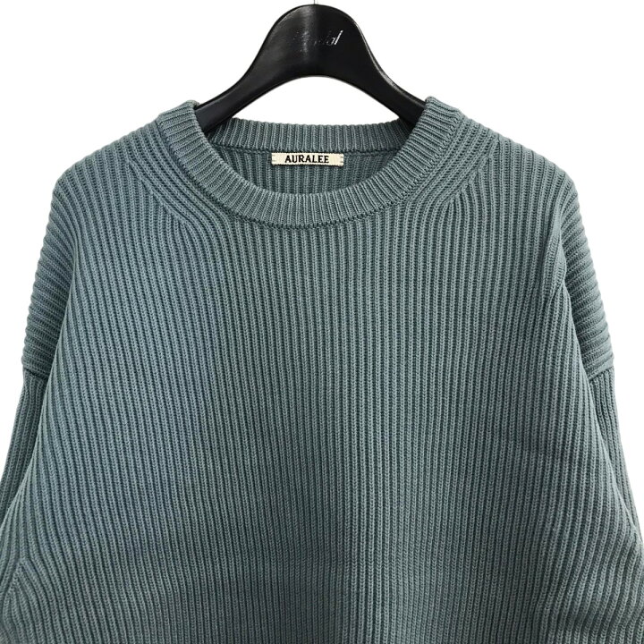楽天市場】【中古】AURALEE 18AW 「SUPER FINE WOOL RIB KNIT BIG P O 