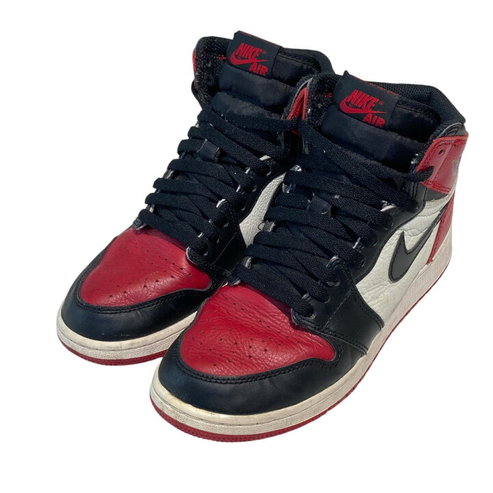 楽天市場】【中古】NIKE Air Jordan 1 Retro High Bred Toe スニーカー  