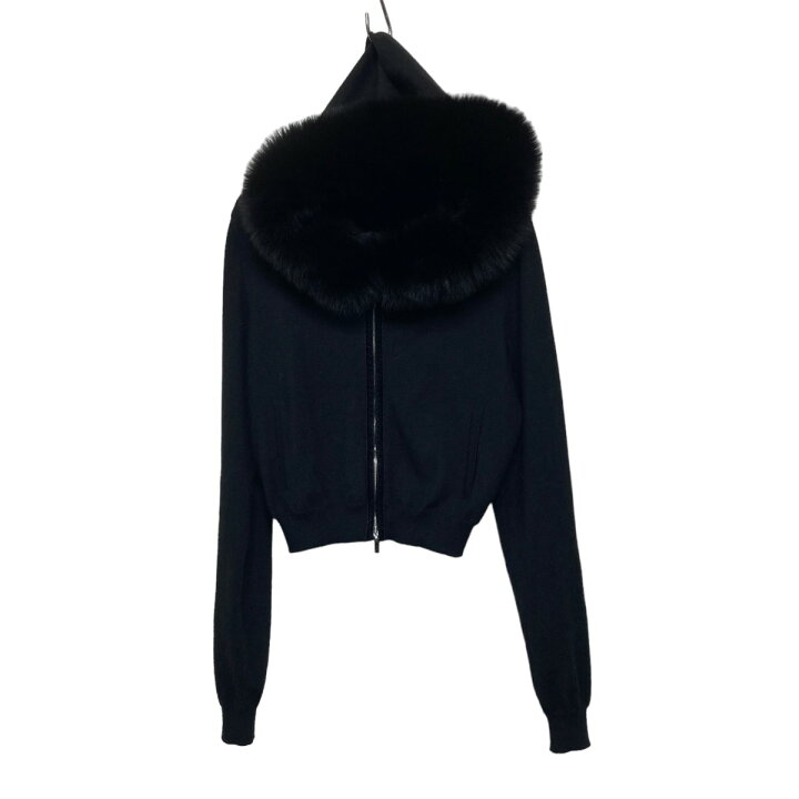 楽天市場】【中古】FOXEY リトルパーカー ブラック サイズ：SIZE 40  