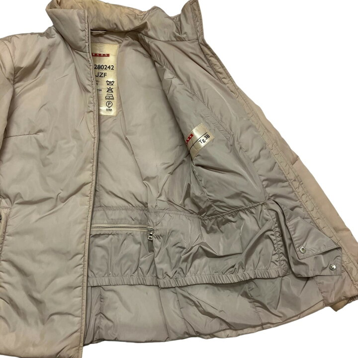 楽天市場】【中古】PRADA SPORTS中綿ジャケット 24V3770 ピンク サイズ 