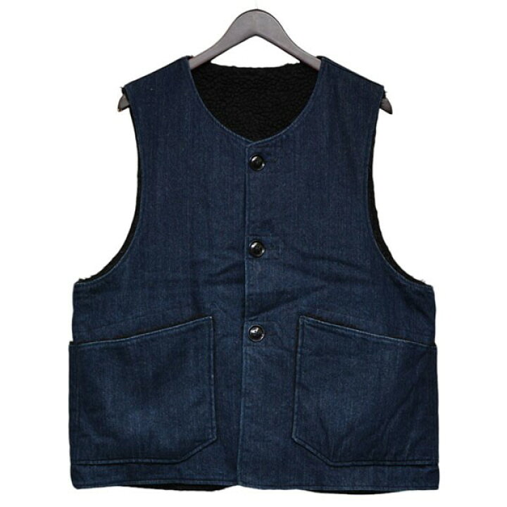 楽天市場】【中古】Engineered Garments リバーシブルデニムベスト  
